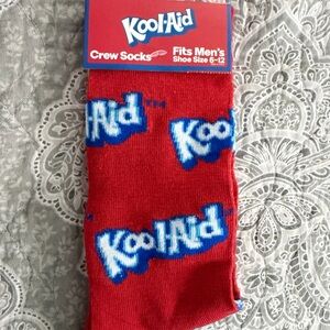 Kool-Aid Red Crew Socks